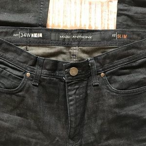 Men’s Marc Anthony Dark Denim Slim 34x34